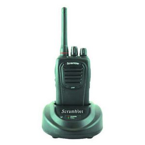 Plant Tour Scrambler radio in charger.