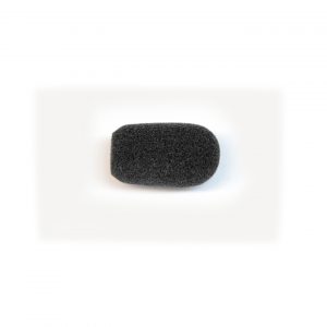 Foam microphone cover for cyber headsets.