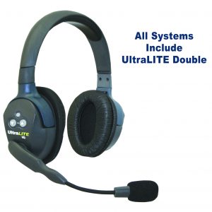 All systems include ultralite double ear headsets.