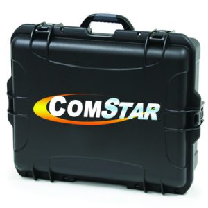 Large hard carrying case for comstar system.