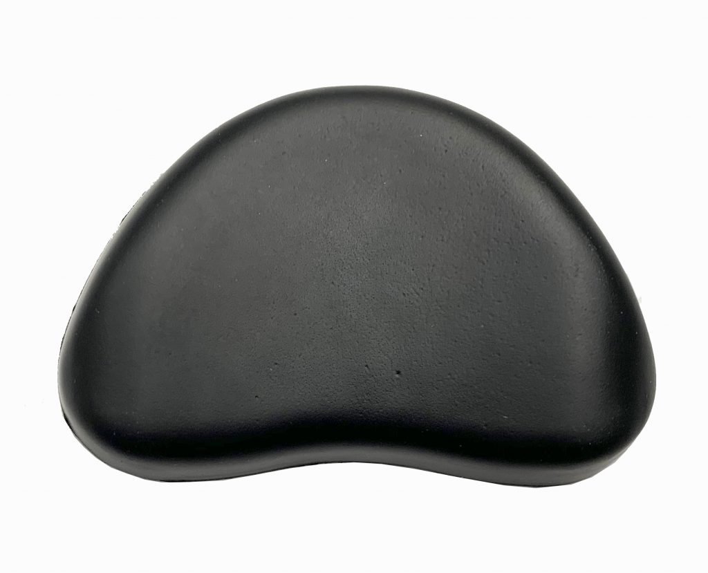 Black earpad for non listening side of headset.