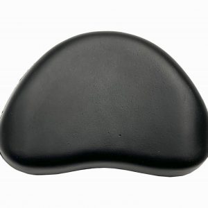 Black earpad for non listening side of headset.