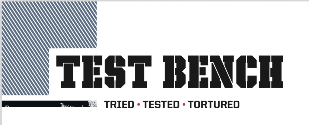 Test Bench logo.