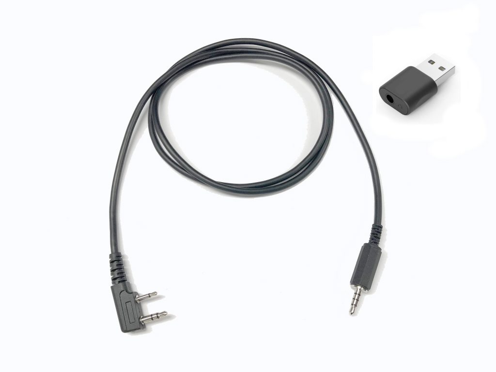 Global connect kit, trrs cable, USB.