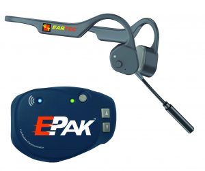 EPak beltpack with Lazer-Pro headset.