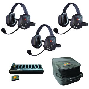 Evade XTreme EVXT3 System with three headsets