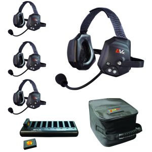 Evade XTreme EVXT4 System with four headsets