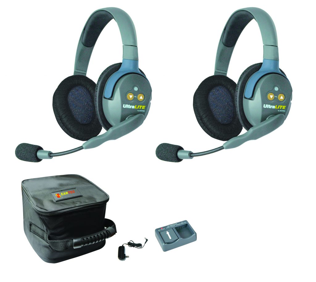 Ultra light 24 G series two double headsets.