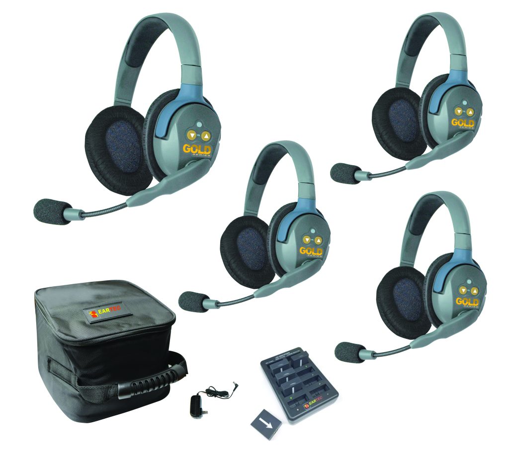 Ultra light 24 G series four double headsets.