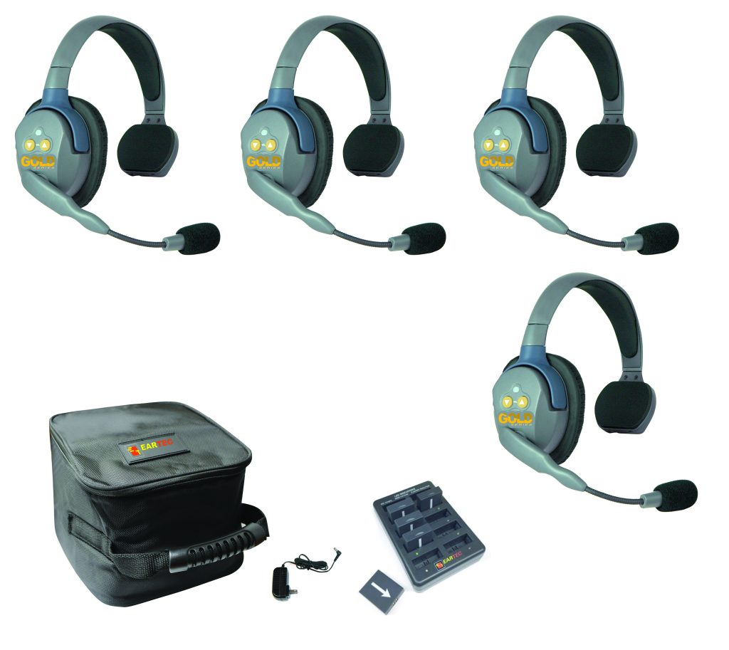 Ultra light 24 G series four single headsets.