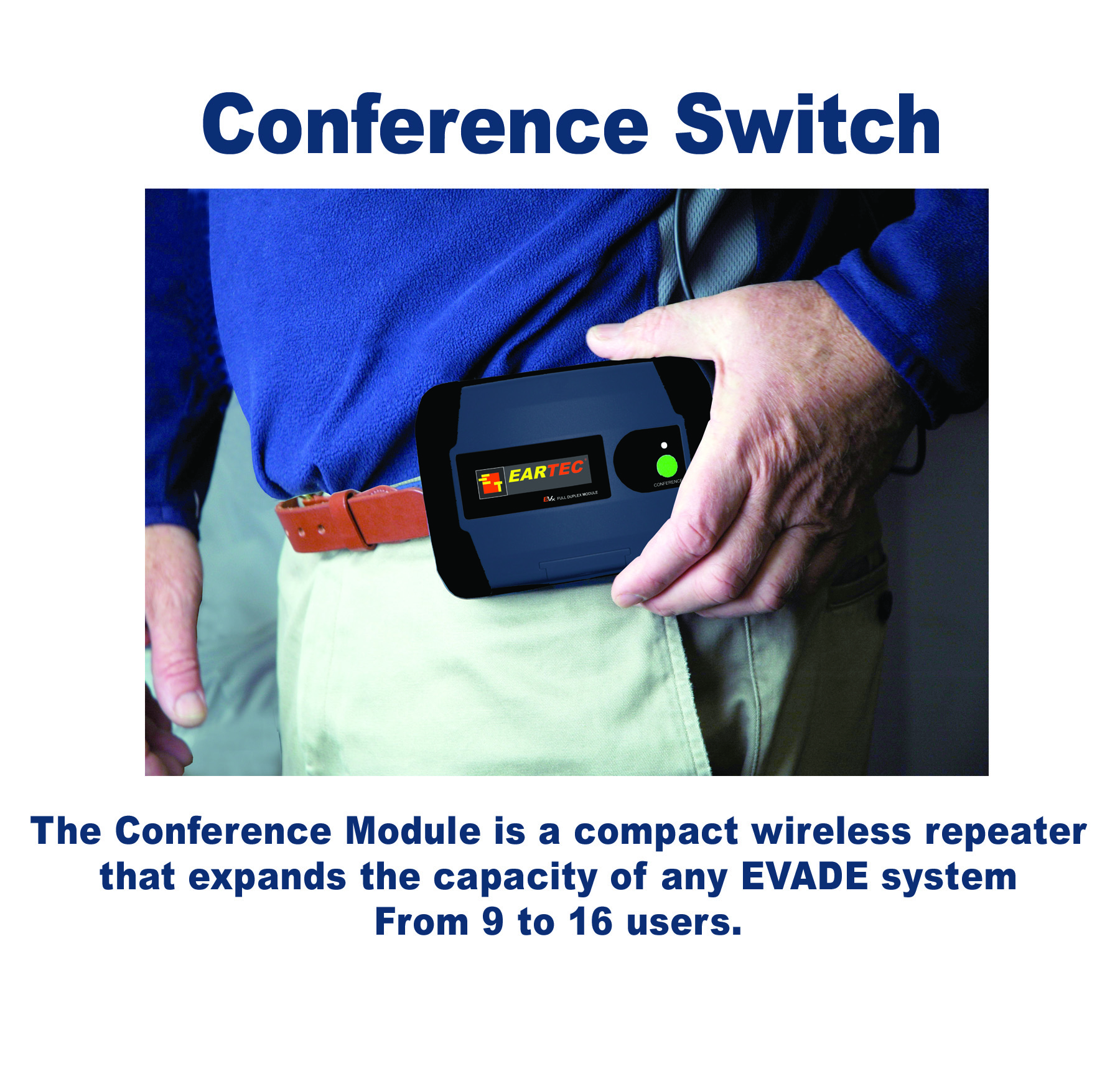 Conference Module Expands setup