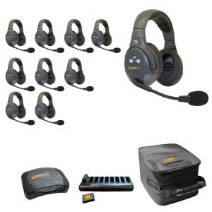Evade Dual Channel Double Ear Headset System