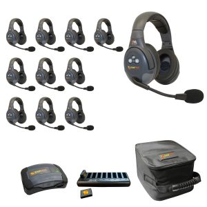Evade Dual Channel Double Ear Headset System