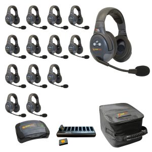 Evade Dual Channel Double Ear Headset System