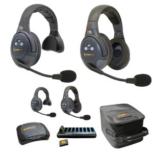 Evade Dual Channel Single and Double Ear Headset System