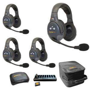 Evade Dual Channel Double Ear Headset System