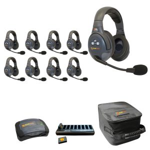 Evade Dual Channel Double Ear Headset System